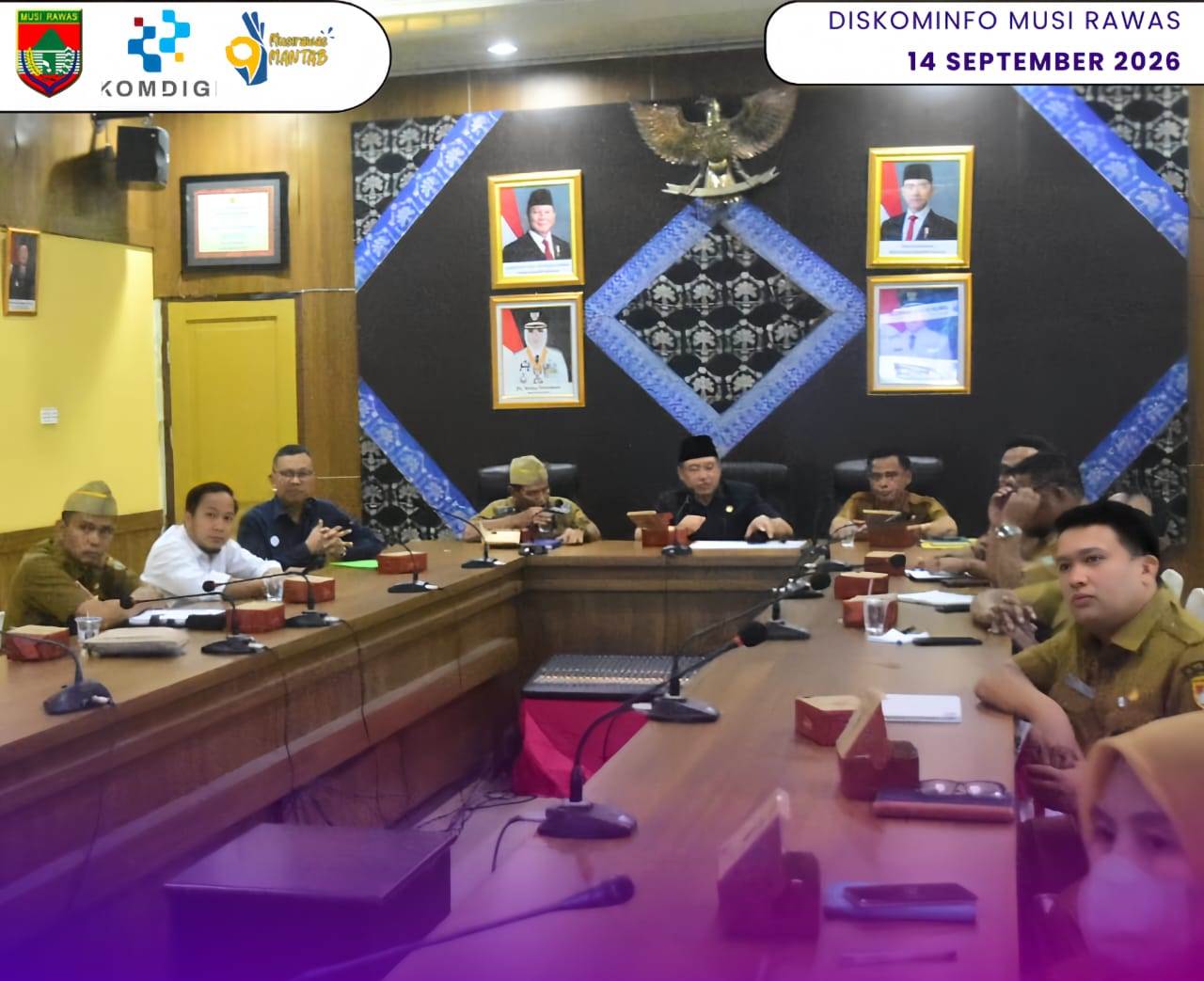 Pemkab Musi Rawas Ikuti Rakor Pengendalian Inflasi dan Verifikasi Koperasi Desa Merah Putih
