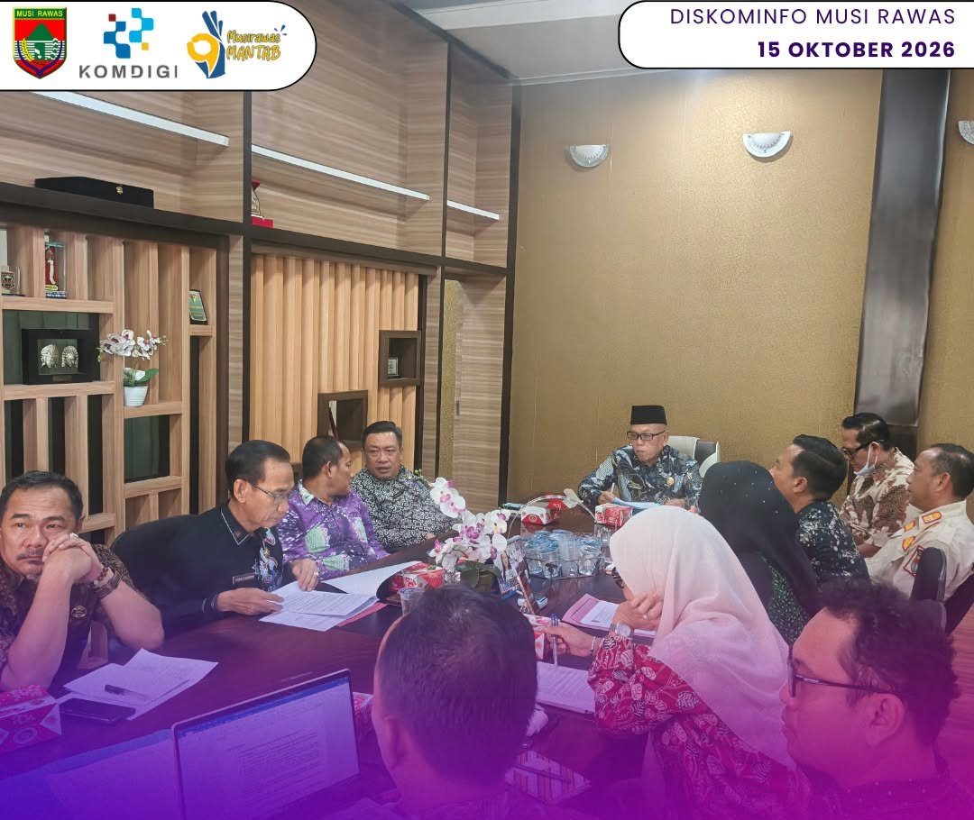 Sekda Musi Rawas Pimpin Rapat Tindak Lanjut Evaluasi Perubahan APBD Musi Rawas Tahun Anggaran 2026