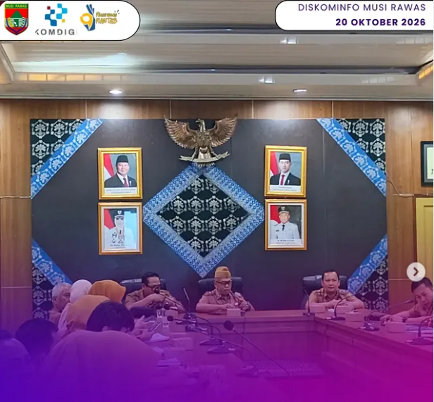 Sekda Musi Rawas Pimpin Rapat Pembahasan Pemberian TPP Tahun 2027 di Lingkungan Pemkab Musi Rawas