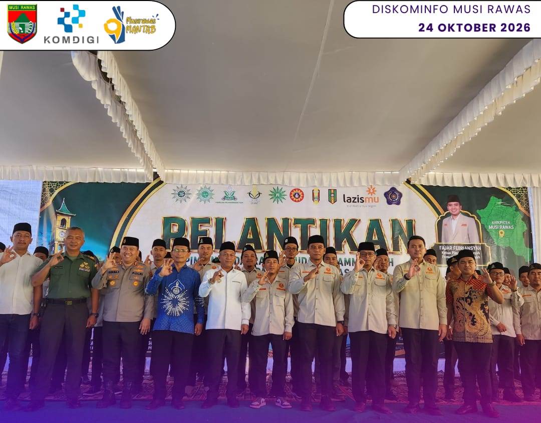 Wabup Mura hadiri Pelantikan Pengurus Pimpinan Daerah Pemuda Muhammadiyah Kab. Mura Periode 2026-2030