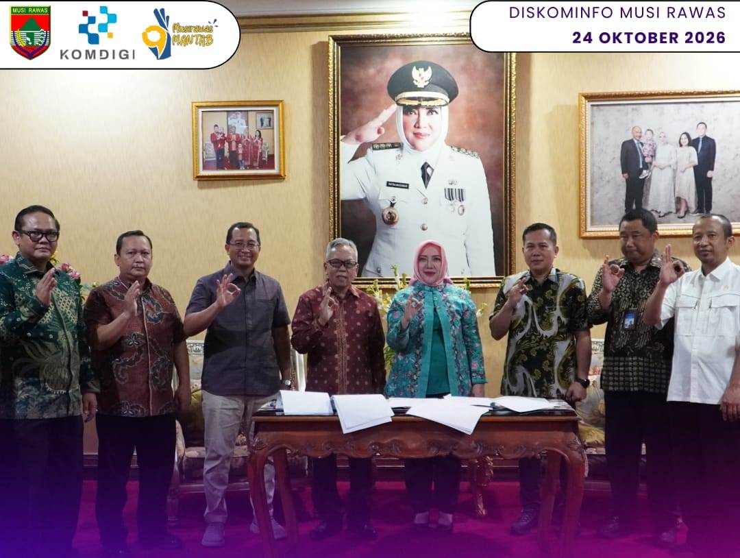 Bupati Musi Rawas Lakukan Penandatanganan Kerja Sama dengan Universitas Negeri Yogyakarta Tentang Peningkatan Kualitas SDM ASN Musi Rawas