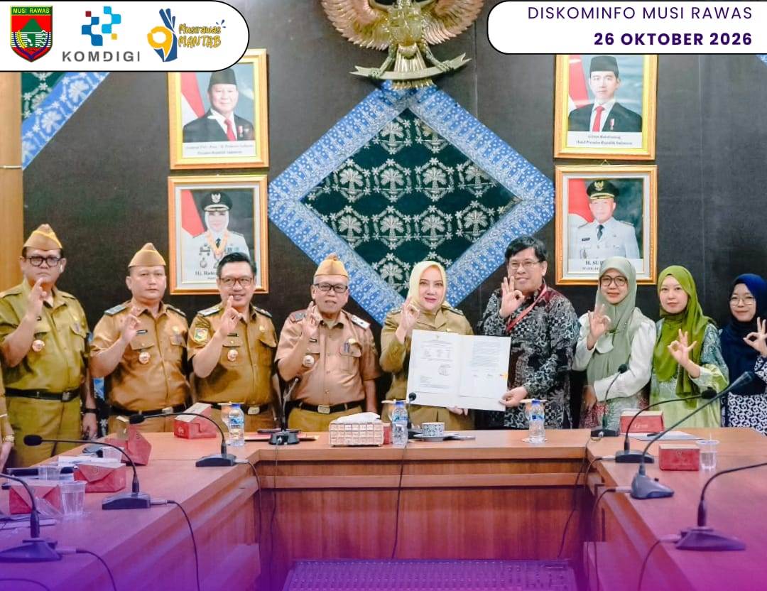 Bupati Musi Hadiri Entry Meeting BPK Perwakilan Provinsi Sumatera Selatan