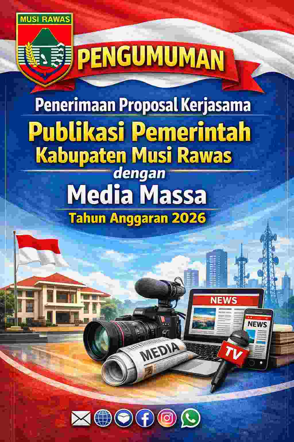 Pengumuman Publikasi Dengan Media Massa | Pemerintah Kabupaten Musi Rawas